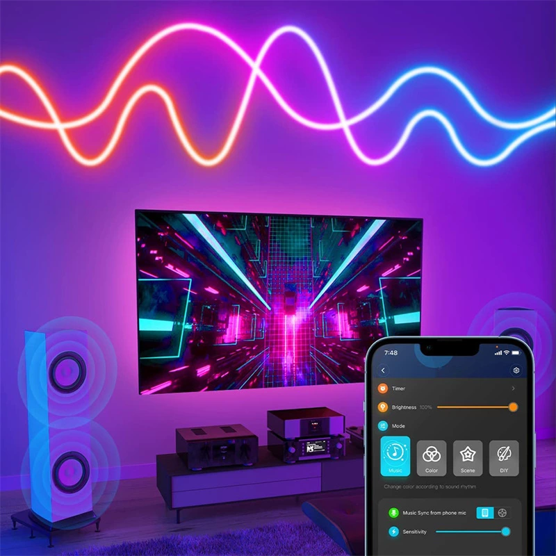 Neon Wifi Strip Light 3m