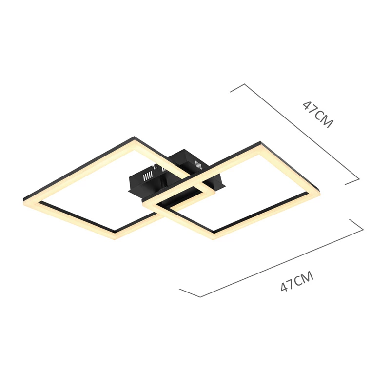 Modern Simple Style Ceiling Lamp 47cm PZ51002-36B