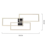 Modern Simple Style Ceiling Lamp 90x40cm PZ51004-58