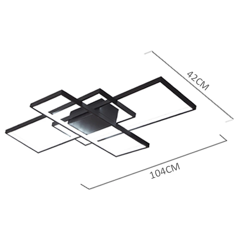 Modern Simple Style Ceiling Lamp 102x42cm PZ51005-58N