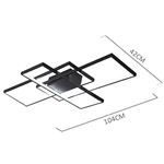 Modern Simple Style Ceiling Lamp 102x42cm PZ51005-58N