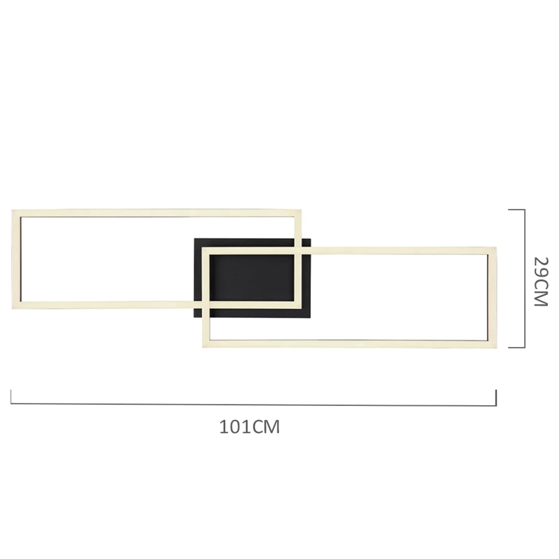 Modern Simple Style Ceiling Lamp 101x29cm PZ1010006-36C