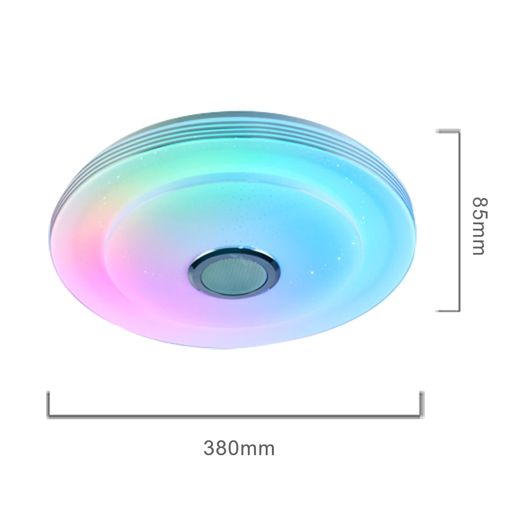 Smart Rainbow Music Ceiling Lamp D. 38cm BCR2403831-B