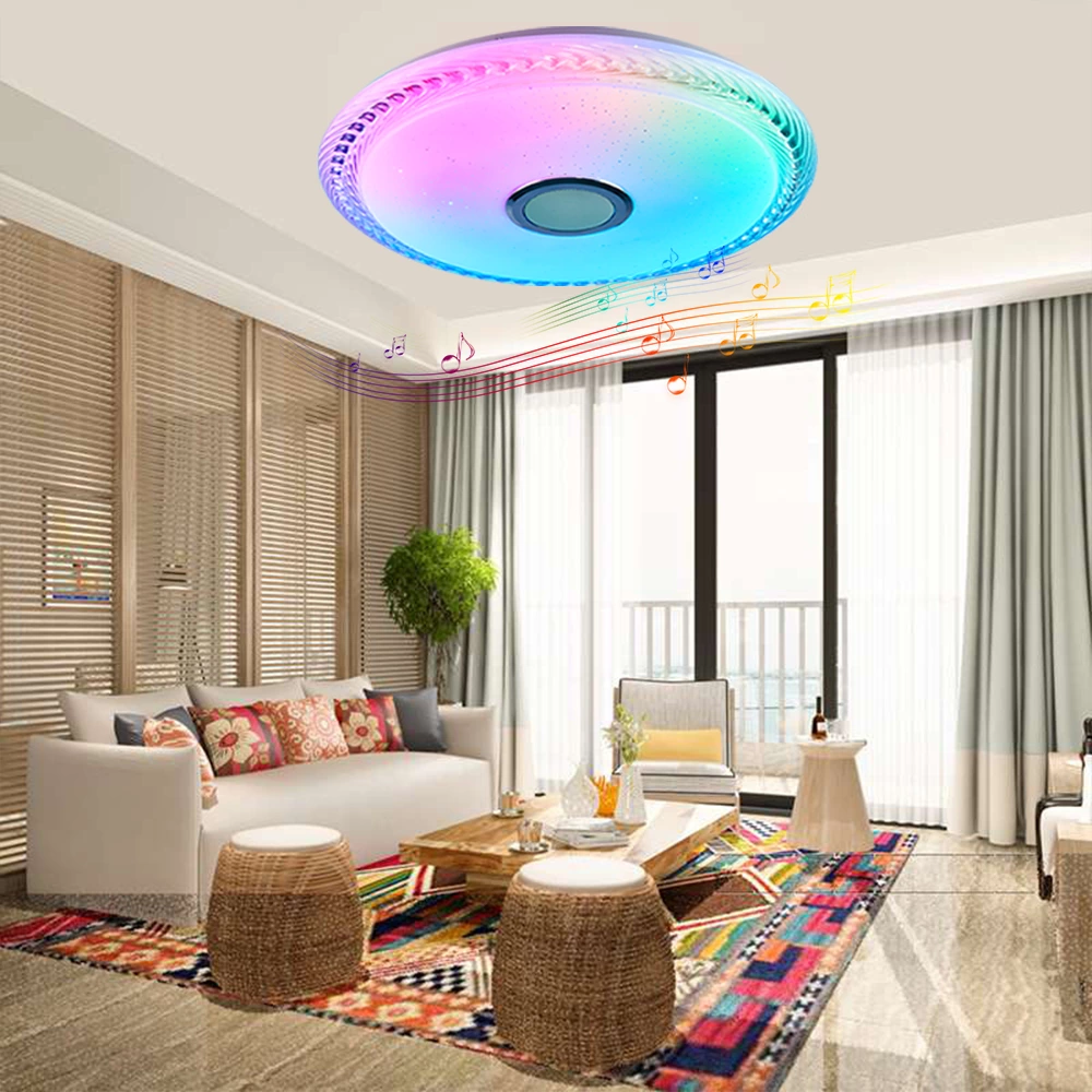 Smart Rainbow Music Ceiling Lamp D. 38cm BCR2403831-A