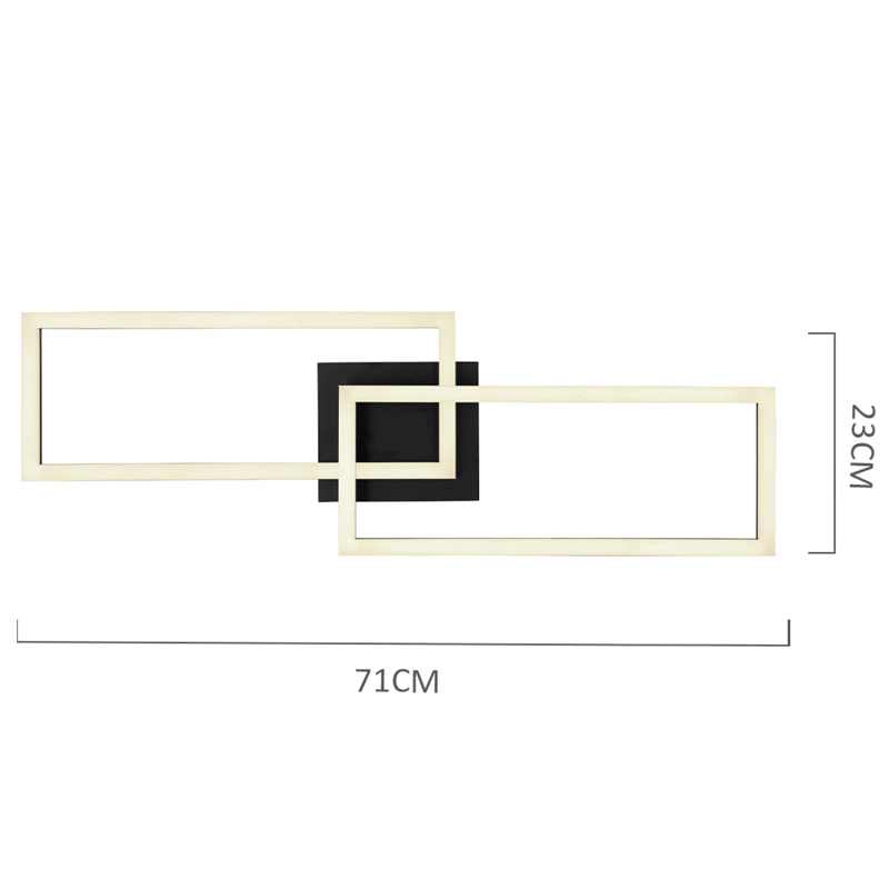 Modern Simple Style Ceiling Lamp 71x23cm PZ71005-24S