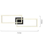 Moderne Deckenleuchte im schlichten Stil 71x23cm PZ71005-24S