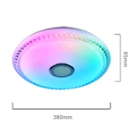 Smart Rainbow Music Ceiling Lamp D. 38cm BCR2403831-A