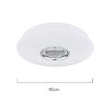 Candeeiro de teto de música arco-íris inteligente D. 40cm BCR1804031-E
