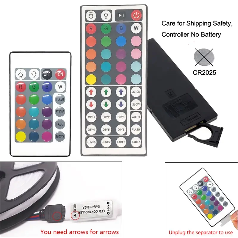 5M 16 Million Colors Alexa Phone App Control Smart 5050 RGB LED Strip Lights for Home