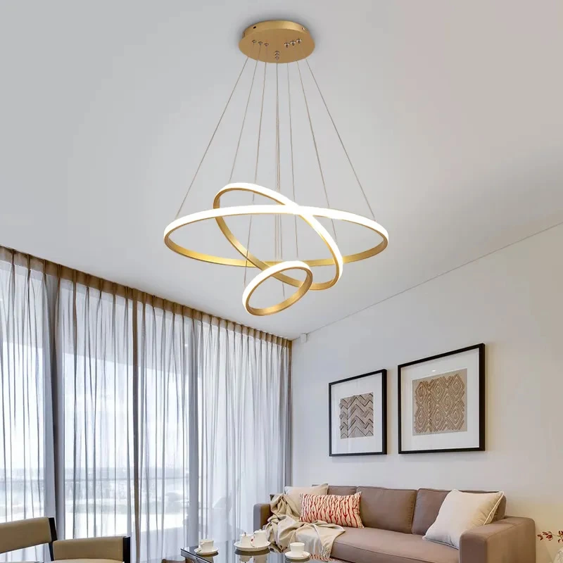 Circle-Shaped Combination Pendent Light Eu5147
