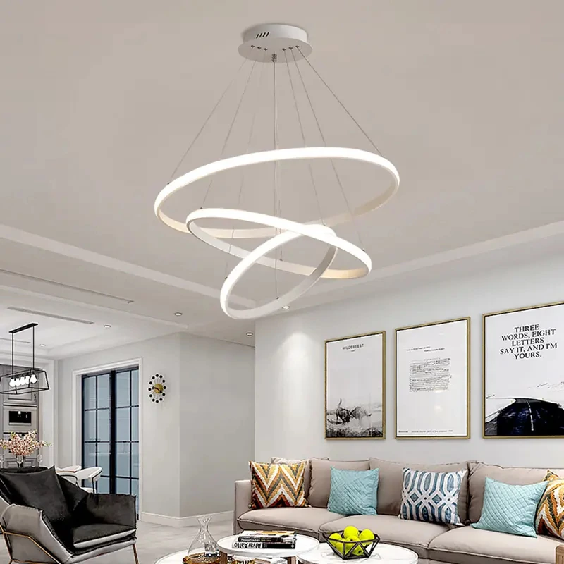 Circle-Shaped Combination Pendent Light Eu5147