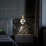Luxury Crystal Copper Pendant Lamp D. 25 Eu906