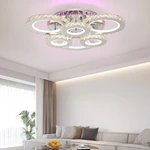 Music Rhythm Color Change 168W Ceiling Lamp 510*370*H115mm