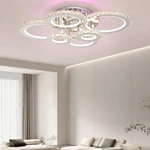 Music Rhythm Color Change 208W Ceiling Lamp 710*580*H145mm