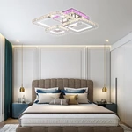 Music Rhythm Color Change 120W Ceiling Lamp 400*400*H145mm