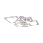 Music Rhythm Color Change 240W Ceiling Lamp 890*670*H145mm