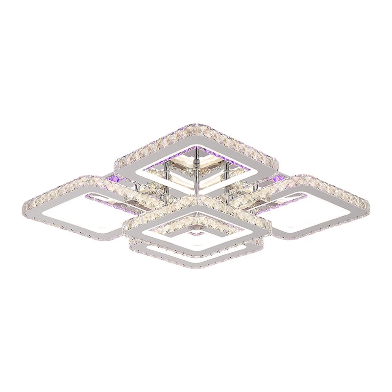 Music Rhythm Color Change 200W Ceiling Lamp 500*500*H125mm
