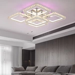 Music Rhythm Color Change 200W Ceiling Lamp 500*500*H125mm