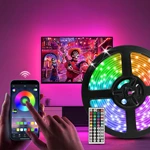Joystar 15m 4848 RGB Remote and Bluetooth APP Control Smart LED Strip Light TZDD-03
