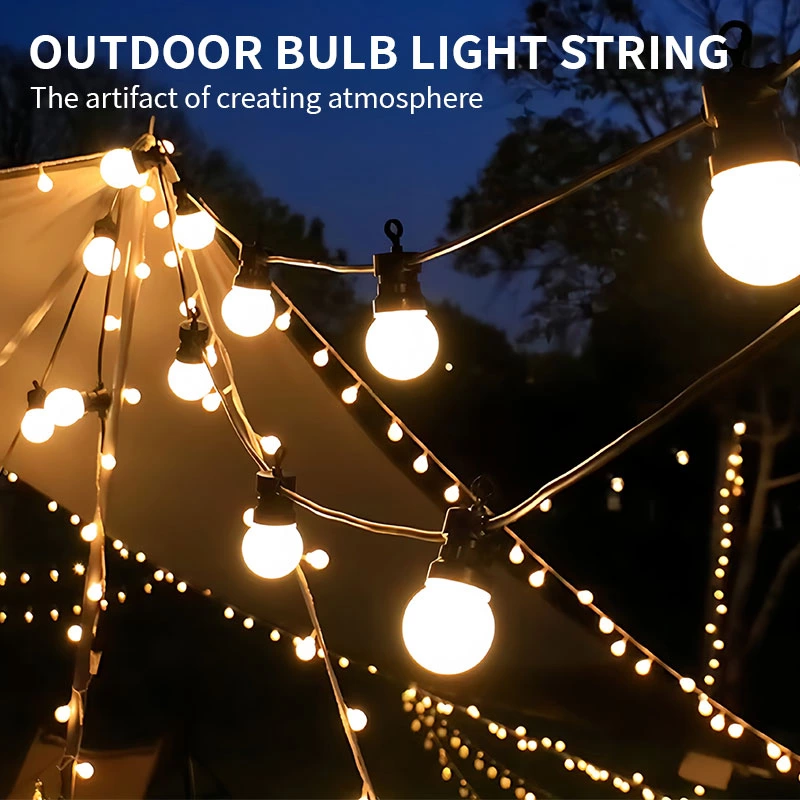 Joystar 5m Length 10 G50 Bulbs IP44 Outdoor LED String BL-0510-001
