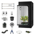 Joystar 300W LED Grow Light 23.6*47*70inch （60x120x180cm） Grow Tent Complete Set PHT-2