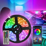 Joystar 40m 4848 RGB Remote and Bluetooth APP Control Smart LED Strip Light TZDD-07