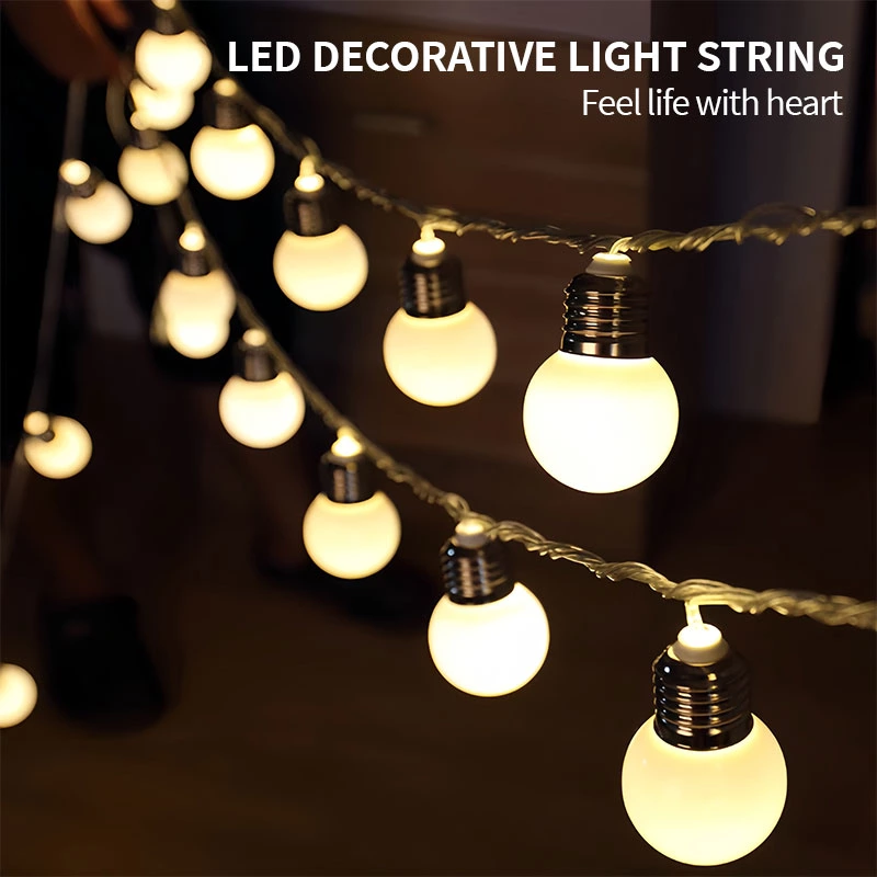 Joystar 5m Length 10 G50 Bulbs IP44 Outdoor LED String BL-0510-005