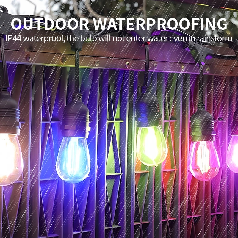 Joystar 5m Length 10 S14 Bulbs IP44 Outdoor LED String BL-0510-007