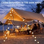 Joystar 5m Length 10 G50 Bulbs IP44 Outdoor LED String BL-0510-001