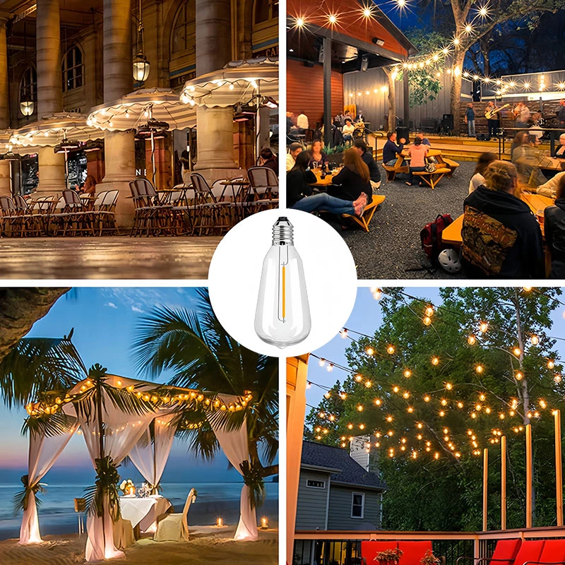 Joystar 5m Length 10 ST38 Bulbs IP44 Outdoor LED String BL-0510-006