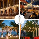 Joystar 5m Length 10 ST38 Bulbs IP44 Outdoor LED String BL-0510-006