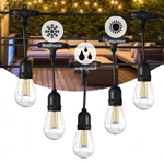 Joystar 5m Length 10 S14 Bulbs IP44 Outdoor LED String BL-0510-002