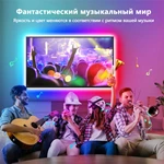 Joystar 30m 4848 RGB Remote and Bluetooth APP Control Smart LED Strip Light TZDD-06