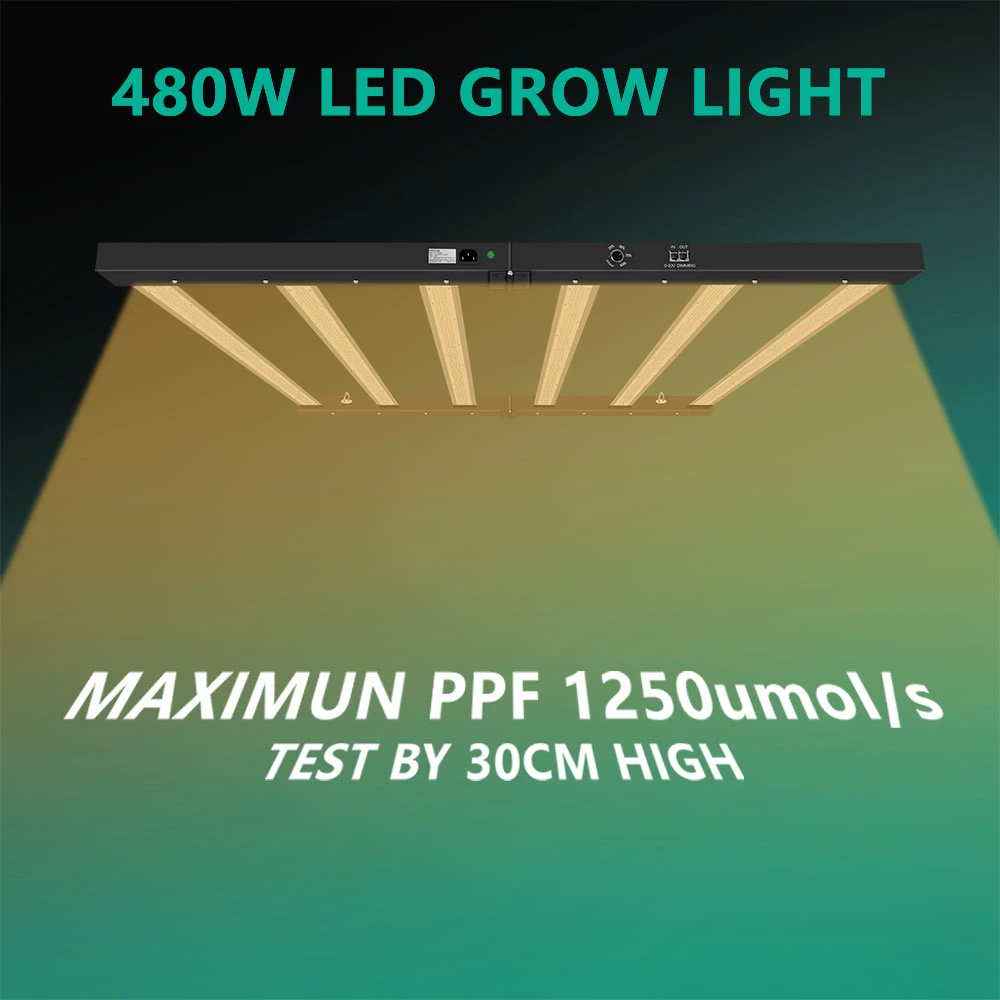 Joystar 480W LED Grow Light 47*47*78inch （120x120x200cm） Grow Tent Complete Set PHT-6