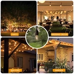 Joystar 5m Length 10 S14 Bulbs IP44 Outdoor LED String BL-0510-002