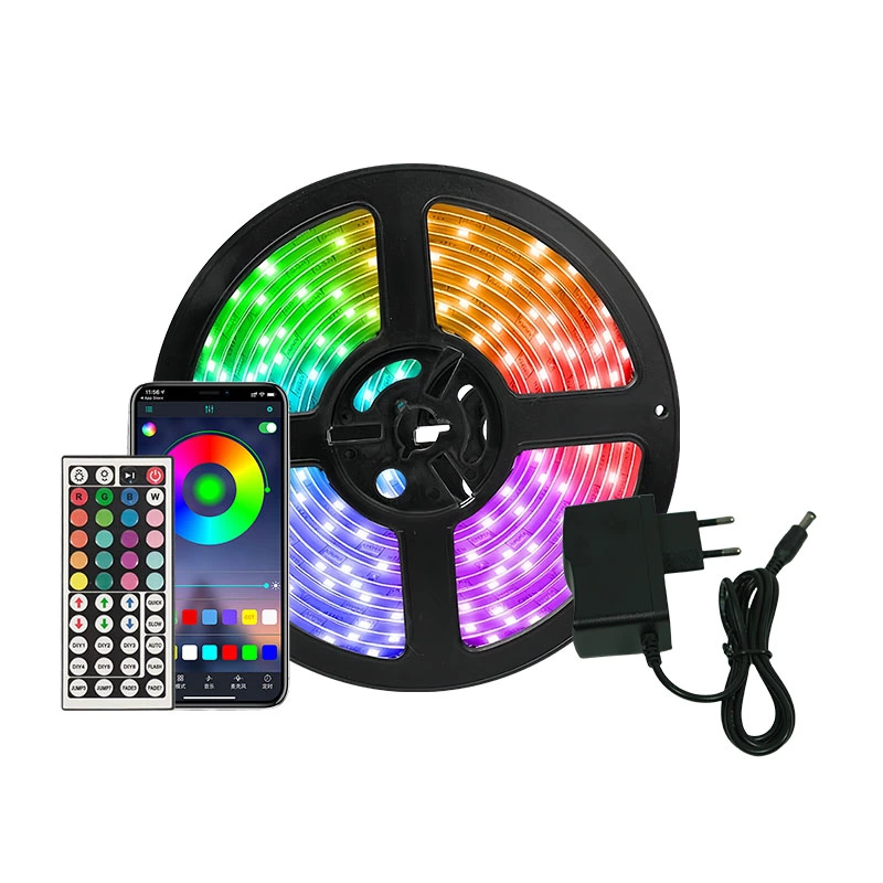 Joystar 5m 4848 RGB Remote and Bluetooth APP Control Smart LED Strip Light TZDD-01